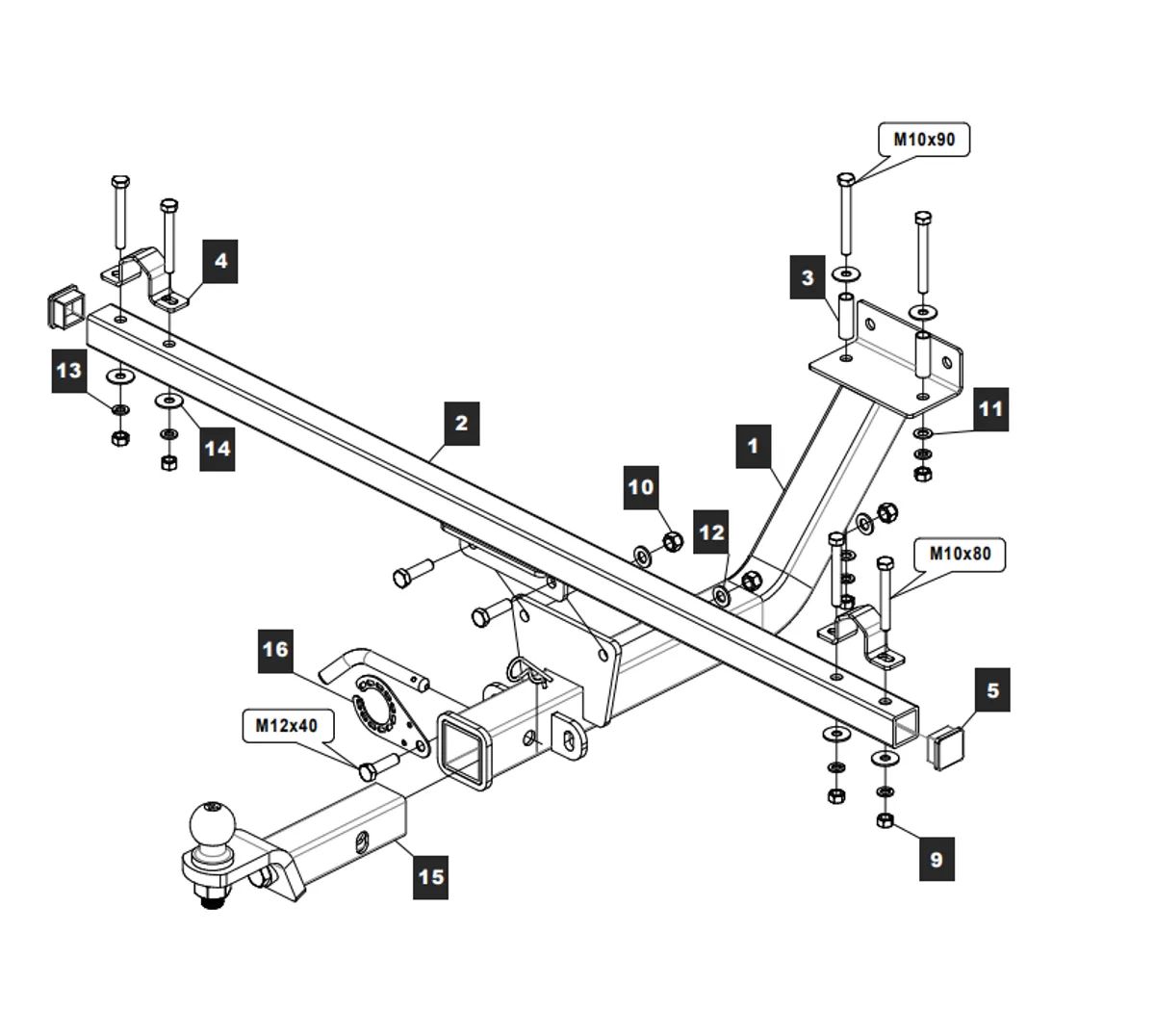 Фаркоп на Lada Niva Legend 2021-, Lada 4x4 2006-2020, Lada 4x4 Urban 2014-2020, Lada Niva 1977-2006 без снятия и выреза бампера. Тип шара: EA (E с антистуком). Нагрузки: 800/50 кг, масса фаркопа 18,7 кг (без электрики в комплекте)